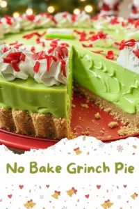 Easy No Bake Grinch Pie Recipe