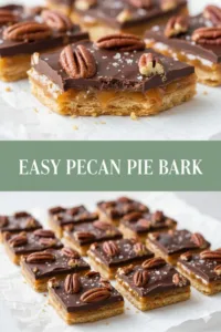 Easy Pecan Pie Bark Recipe