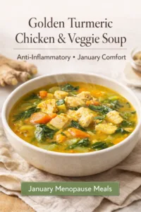 Golden Turmeric Chicken & Veggie Soup