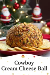 Loaded Bacon Ranch Cowboy Cheese Ball
