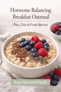 Hormone-Balancing Breakfast Oatmeal