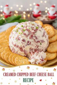 Creamed Chipped Beef Cheese Ball