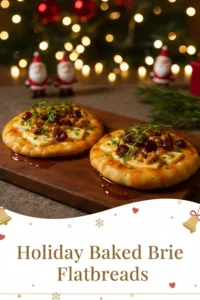 Cranberry Walnut Brie Flatbread