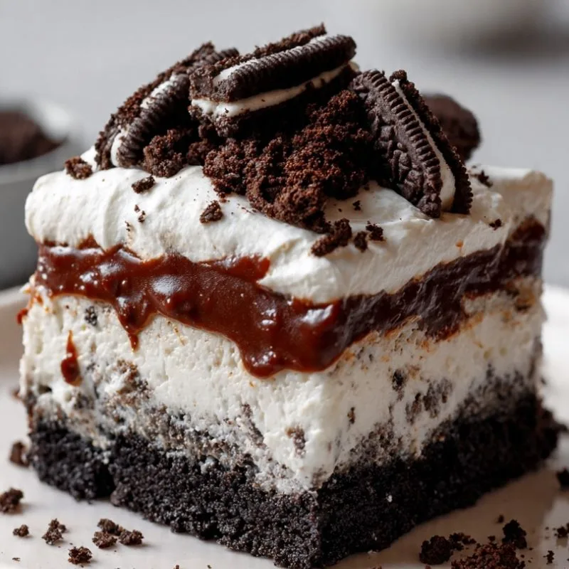 Easy No-Bake Oreo Lasagna Dessert