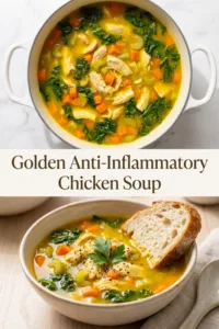 Golden Anti-Inflammatory Chicken Soup