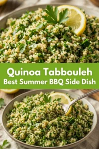 quinoa tabbouleh salad summer bbq