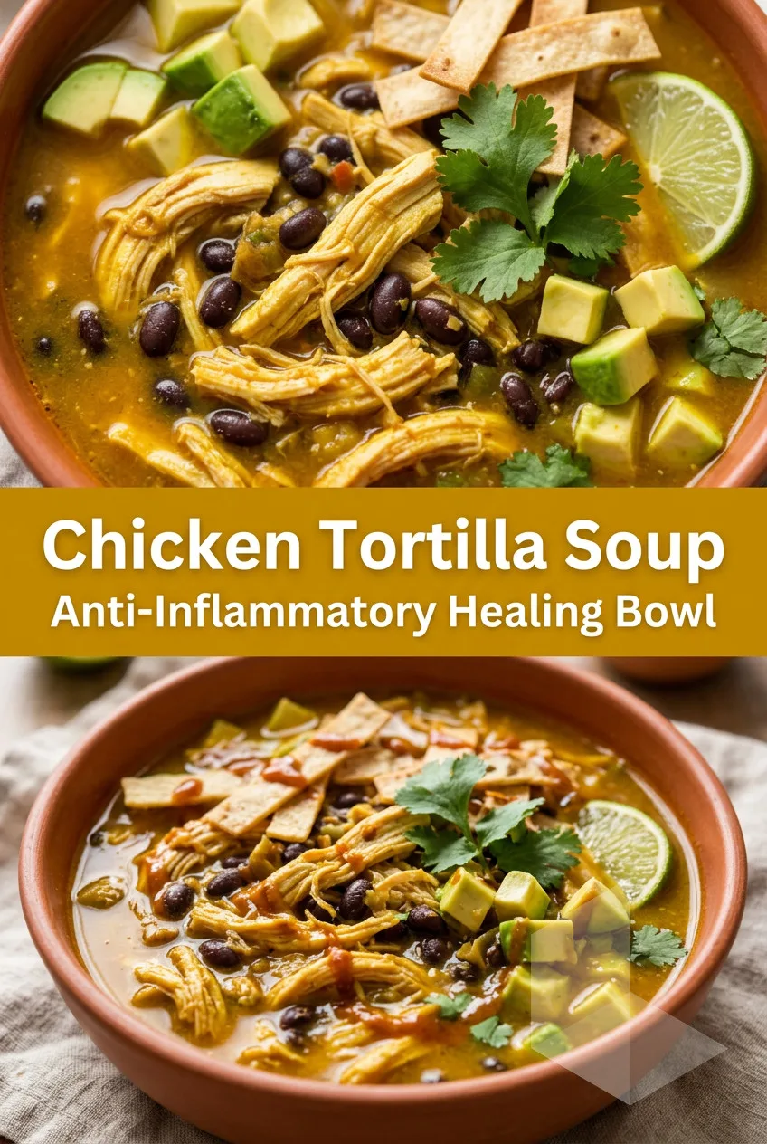 Soup Recipes: Anti-Inflammatory Chicken Tortilla Soup