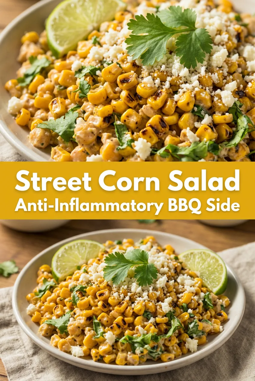 Summer BBQ Side Dishes: Elote Street Corn Chickpea Salad