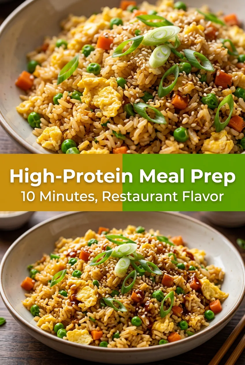 High-Protein Meal Prep: Easy 10-Minute Hormone-Balancing Fried Rice