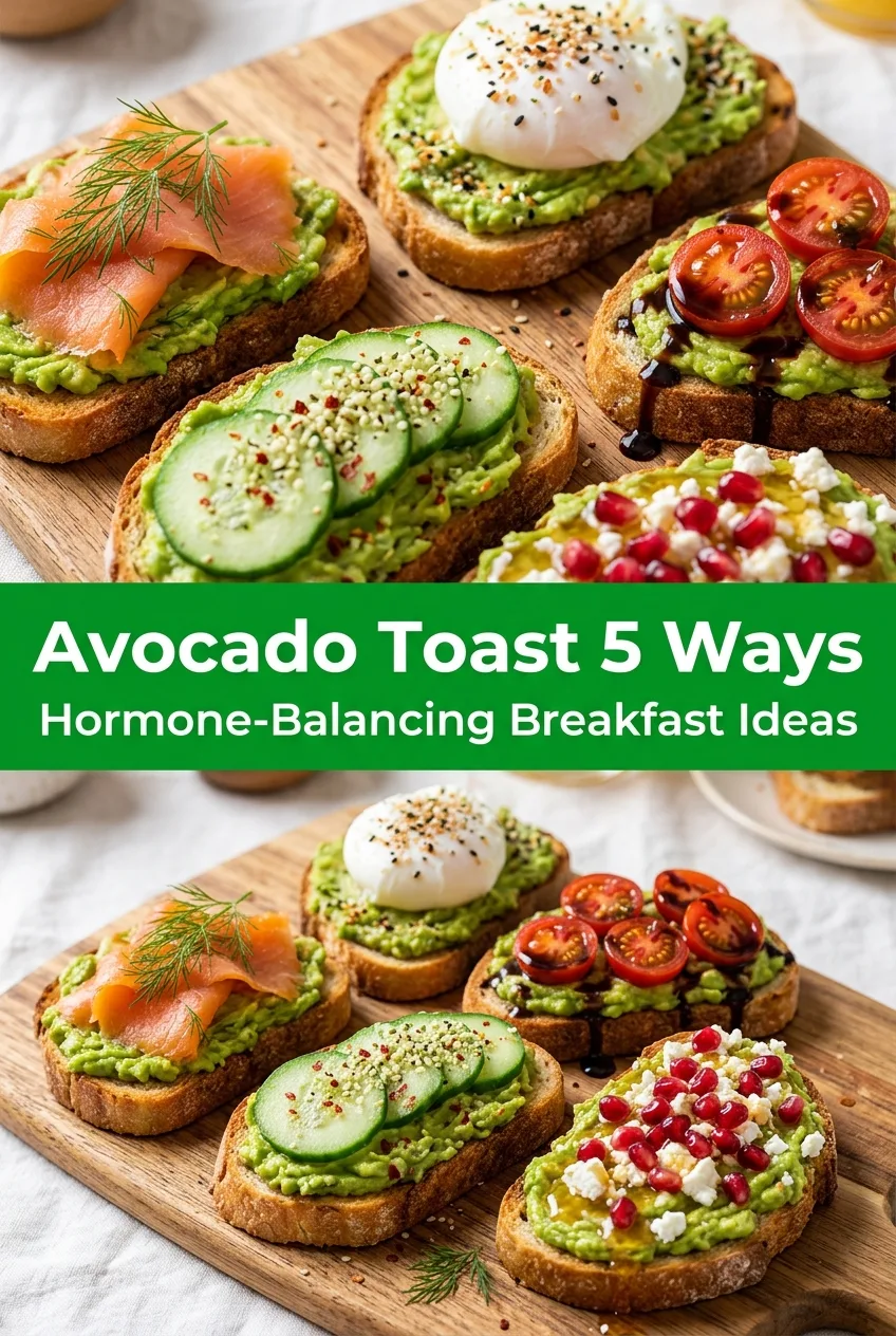 Healthy Breakfast Ideas: Avocado Toast 5 Ways