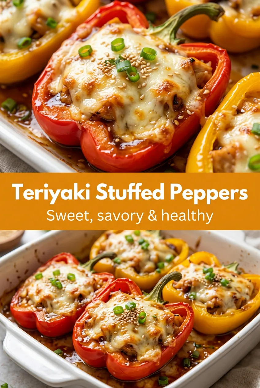 Healthy Dinner Ideas: Teriyaki Pineapple Stuffed Peppers